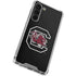 University of South Carolina Gamecocks Logo Black Galaxy S23 Plus Clear Case