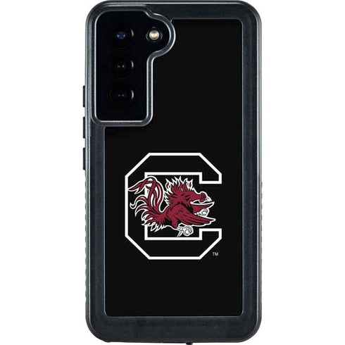 University of South Carolina Gamecocks Logo Black Galaxy S23 Plus Waterproof Case