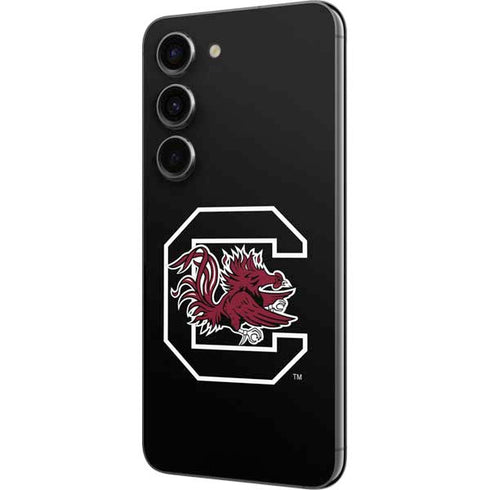 University of South Carolina Gamecocks Logo Black Galaxy S23 Skin