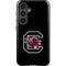 University of South Carolina Gamecocks Logo Black Galaxy S24 Impact Case