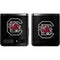 University of South Carolina Gamecocks Logo Black Galaxy Z Flip Skin
