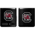 University of South Carolina Gamecocks Logo Black Galaxy Z Flip Skin