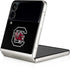 University of South Carolina Gamecocks Logo Black Galaxy Z Flip3 5G Skin
