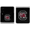 University of South Carolina Gamecocks Logo Black Galaxy Z Flip4 5G Skin