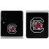 University of South Carolina Gamecocks Logo Black Galaxy Z Flip4 5G Skin