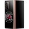University of South Carolina Gamecocks Logo Black Galaxy Z Fold2 5G Skin