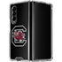 University of South Carolina Gamecocks Logo Black Galaxy Z Fold4 5G Clear Case
