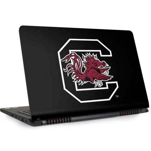 University of South Carolina Gamecocks Logo Black Dell Inspiron Skin