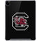 University of South Carolina Gamecocks Logo Black iPad Pro 12.9in (2020) Clear Case