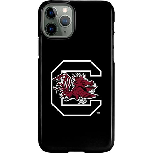 University of South Carolina Gamecocks Logo Black iPhone 11 Pro Lite Case