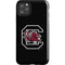 University of South Carolina Gamecocks Logo Black iPhone 11 Pro Max Impact Case