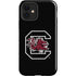 University of South Carolina Gamecocks Logo Black iPhone 12 Impact Case
