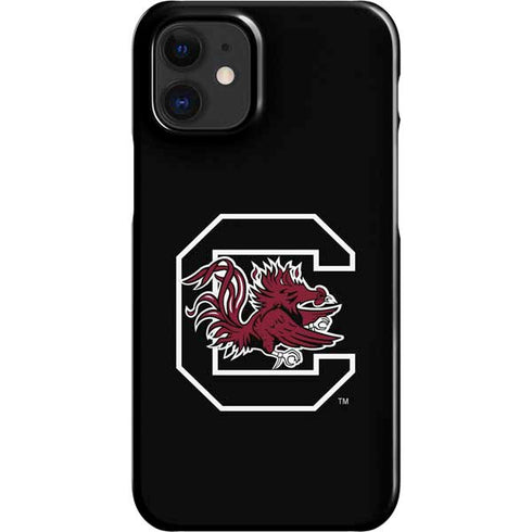 University of South Carolina Gamecocks Logo Black iPhone 12 Mini Lite Case