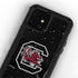 University of South Carolina Gamecocks Logo Black iPhone 12 Mini Waterproof Case