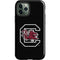 University of South Carolina Gamecocks Logo Black iPhone 12 Pro Impact Case
