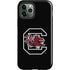 University of South Carolina Gamecocks Logo Black iPhone 12 Pro Impact Case