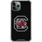University of South Carolina Gamecocks Logo Black iPhone 12 Pro Max Clear Case