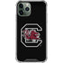 University of South Carolina Gamecocks Logo Black iPhone 12 Pro Max Clear Case