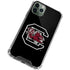 University of South Carolina Gamecocks Logo Black iPhone 12 Pro Max Clear Case
