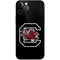 University of South Carolina Gamecocks Logo Black iPhone 12 Pro Skin