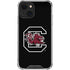 University of South Carolina Gamecocks Logo Black iPhone 13 Clear Case