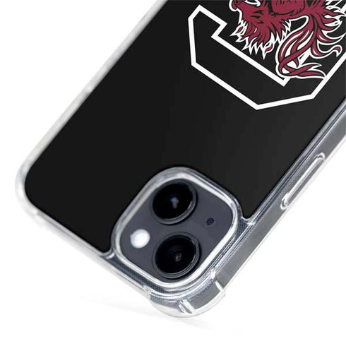 University of South Carolina Gamecocks Logo Black iPhone 13 MagSafe Case