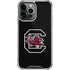 University of South Carolina Gamecocks Logo Black iPhone 13 Pro Max Clear Case