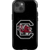 University of South Carolina Gamecocks Logo Black iPhone 15 Impact Case