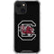 University of South Carolina Gamecocks Logo Black iPhone 14 Plus Clear Case