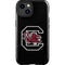 University of South Carolina Gamecocks Logo Black iPhone 15 Plus Impact Case