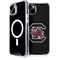 University of South Carolina Gamecocks Logo Black iPhone 14 Plus MagSafe Case