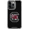 University of South Carolina Gamecocks Logo Black iPhone 15 Pro Clear Case