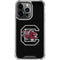 University of South Carolina Gamecocks Logo Black iPhone 14 Pro Clear Case