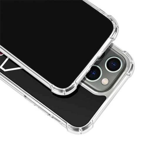 University of South Carolina Gamecocks Logo Black iPhone 14 Pro Clear Case