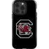 University of South Carolina Gamecocks Logo Black iPhone 15 Pro Impact Case