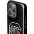 University of South Carolina Gamecocks Logo Black iPhone 14 Pro Impact Case