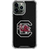 University of South Carolina Gamecocks Logo Black iPhone 14 Pro Max Clear Case