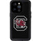 University of South Carolina Gamecocks Logo Black iPhone 14 Pro Waterproof Case