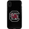 University of South Carolina Gamecocks Logo Black iPhone XR Pro Case