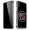 University of South Carolina Gamecocks Logo Black iPhone XS Max Clear Case
