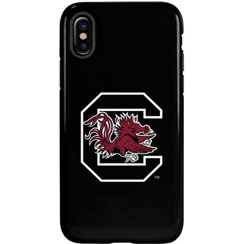 University of South Carolina Gamecocks Logo Black iPhone XS Pro Case