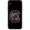 University of South Carolina Gamecocks Logo Black iPhone XS Skin