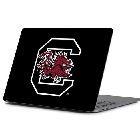 University of South Carolina Gamecocks Logo Black Apple MacBook Pro 13-inch Skin