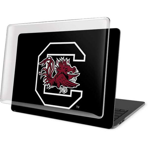 University of South Carolina Gamecocks Logo Black MacBook Pro 13in (2020) Case plus Skin