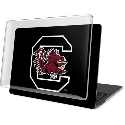 University of South Carolina Gamecocks Logo Black MacBook Pro 16in (2019-20) Case plus Skin