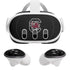 University of South Carolina Gamecocks Logo Black Meta Quest 3 Skin