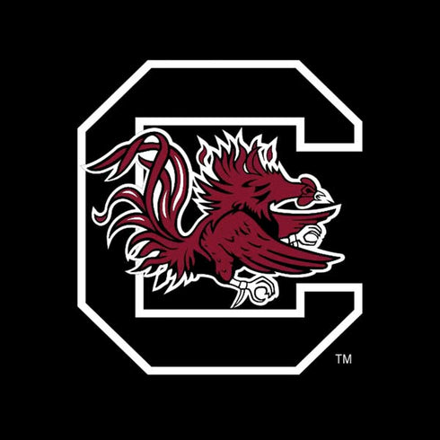 University of South Carolina Gamecocks Logo Black Moto E5 Play Skin