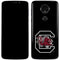 University of South Carolina Gamecocks Logo Black Moto E5 Plus Skin