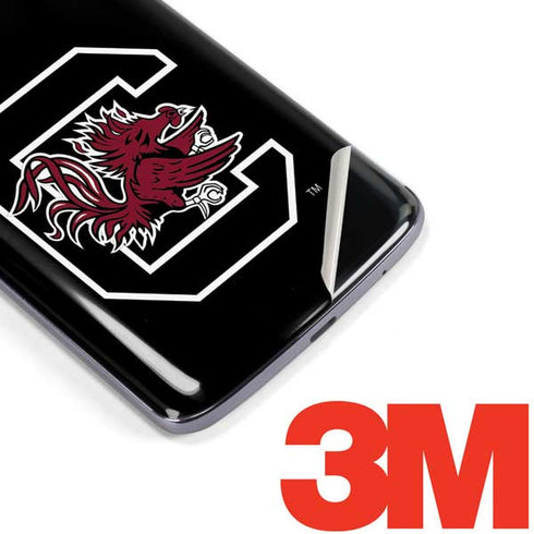 University of South Carolina Gamecocks Logo Black Moto E5 Plus Skin