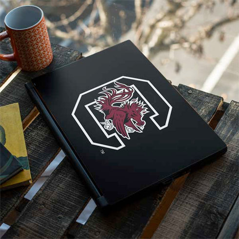 University of South Carolina Gamecocks Logo Black MSI GS65 Stealth Laptop Skin